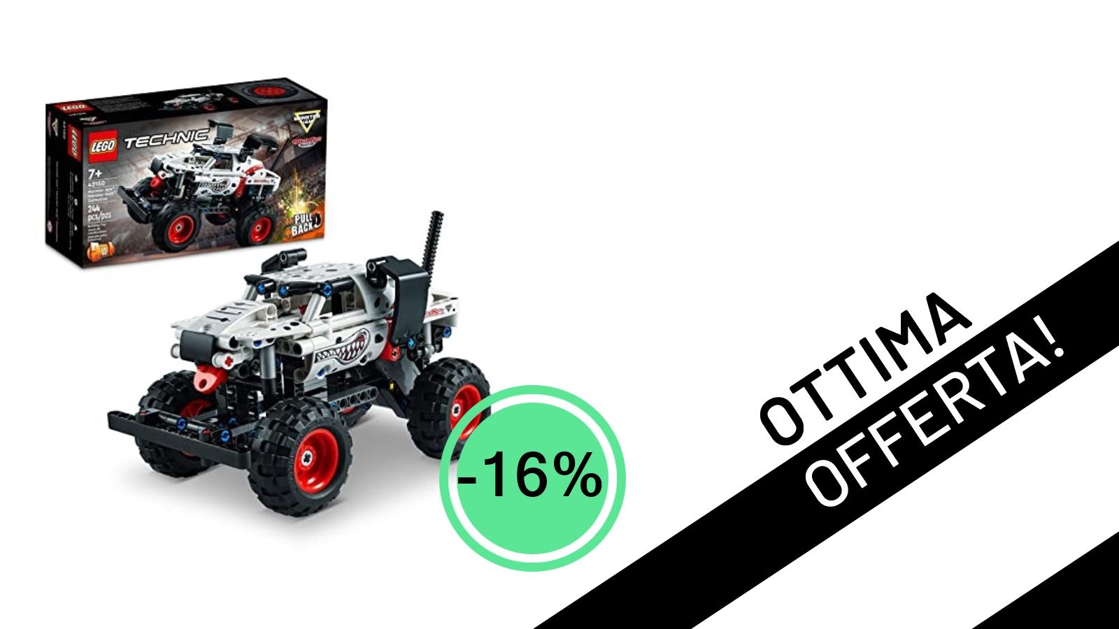 Offerta Imperdibile: Il LEGO Technic Monster Jam Monster Mutt Dalmata a un Prezzo Mai Visto!