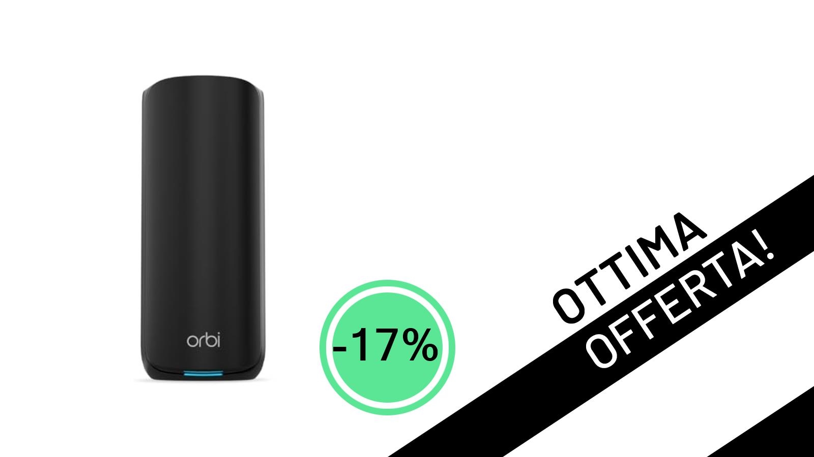 NETGEAR Orbi WiFi 7: Estendi il tuo segnale a velocità record con uno sconto imperdibile!