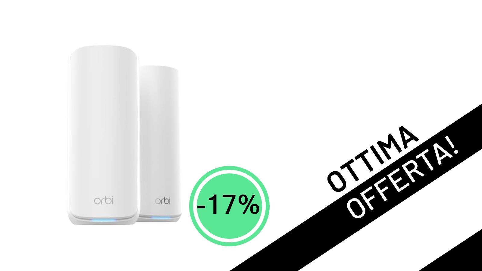 NETGEAR Orbi WiFi 7 Serie 870: La Rivoluzione della Tua Rete Domestica con il -17% di Sconto!