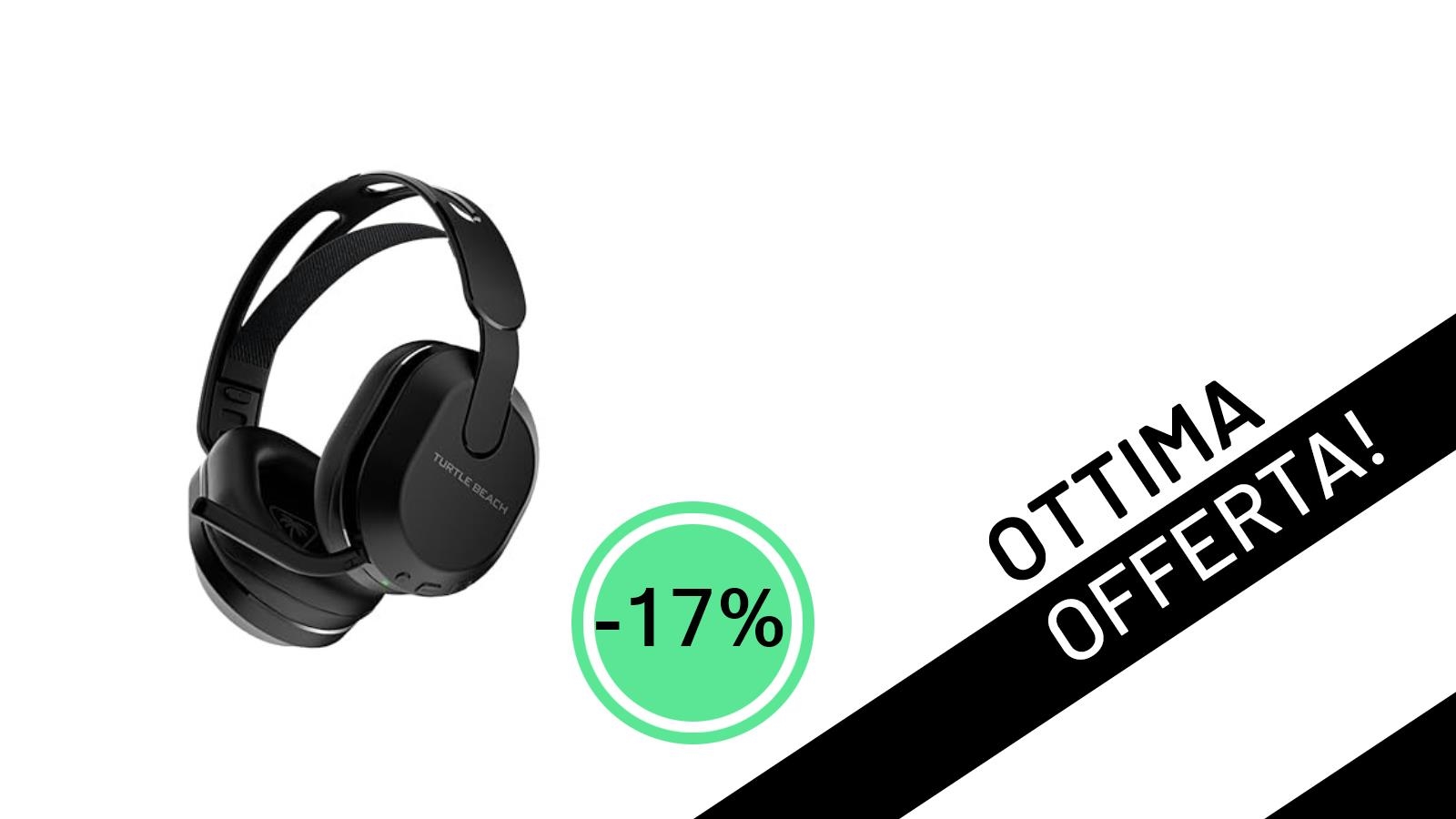 Offerta Imperdibile: Le Cuffie Gaming Wireless Turtle Beach Stealth 500 Scendono a Soli 74,99€!