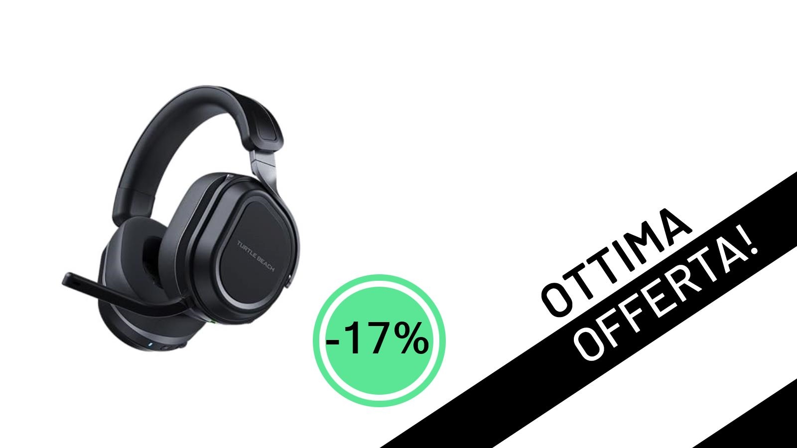 Turtle Beach Stealth 700: Le cuffie da gaming wireless con 80 ore di batteria in offerta imperdibile a 165,45€!