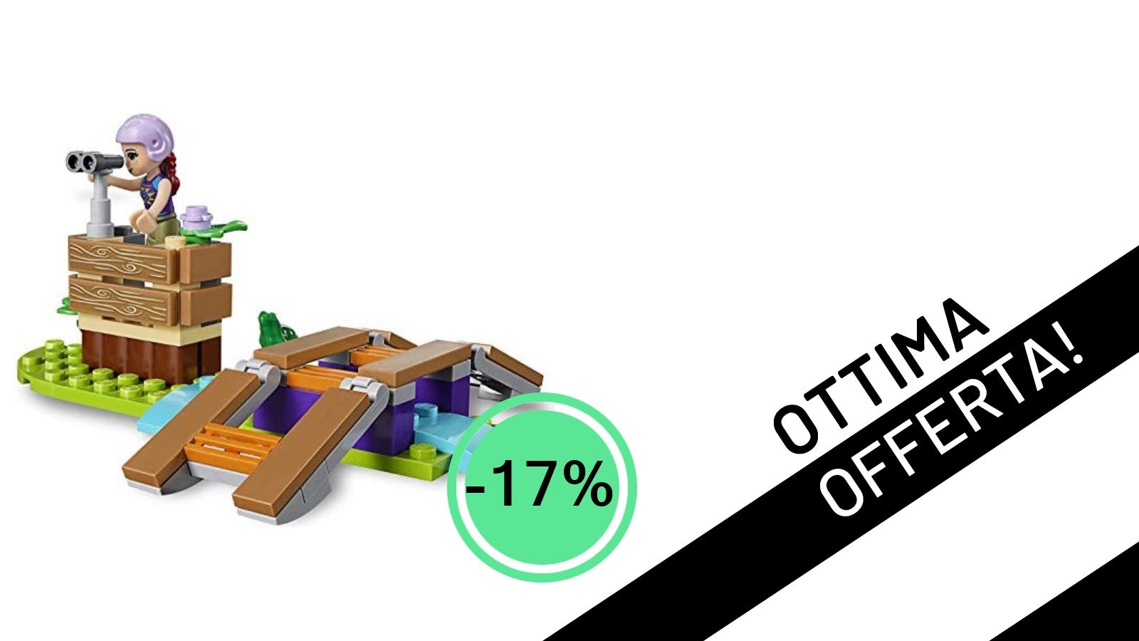 Affare imperdibile su LEGO 41363 Friends L'avventura nella foresta di Mia: sconto del 17%!