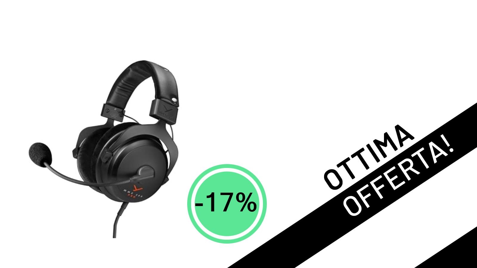 Le cuffie gaming Beyerdynamic MMX 300 PRO sono in offerta imperdibile: -17% e un suono STELLAR.45!