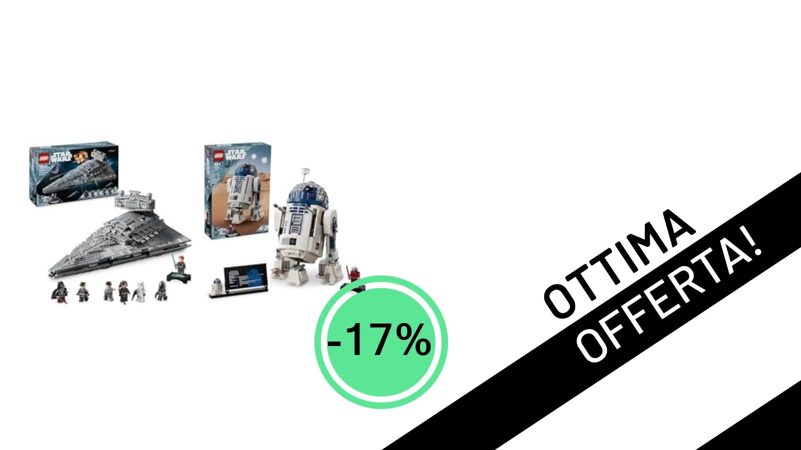 Affare Stellare: LEGO Star Wars Distruttore Imperiale + R2-D2 75394 + 75379 a un Prezzo Mai Visto!