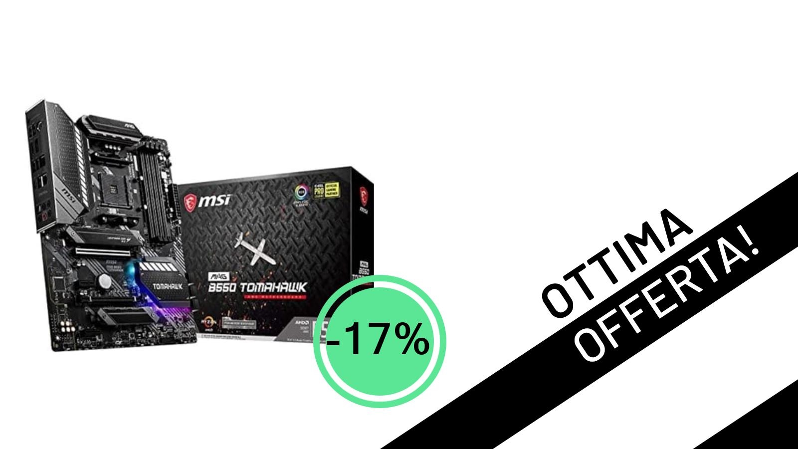 Offerta Shock: MSI MAG B550 TOMAHAWK Scontata del 17% a Soli 158,99€!