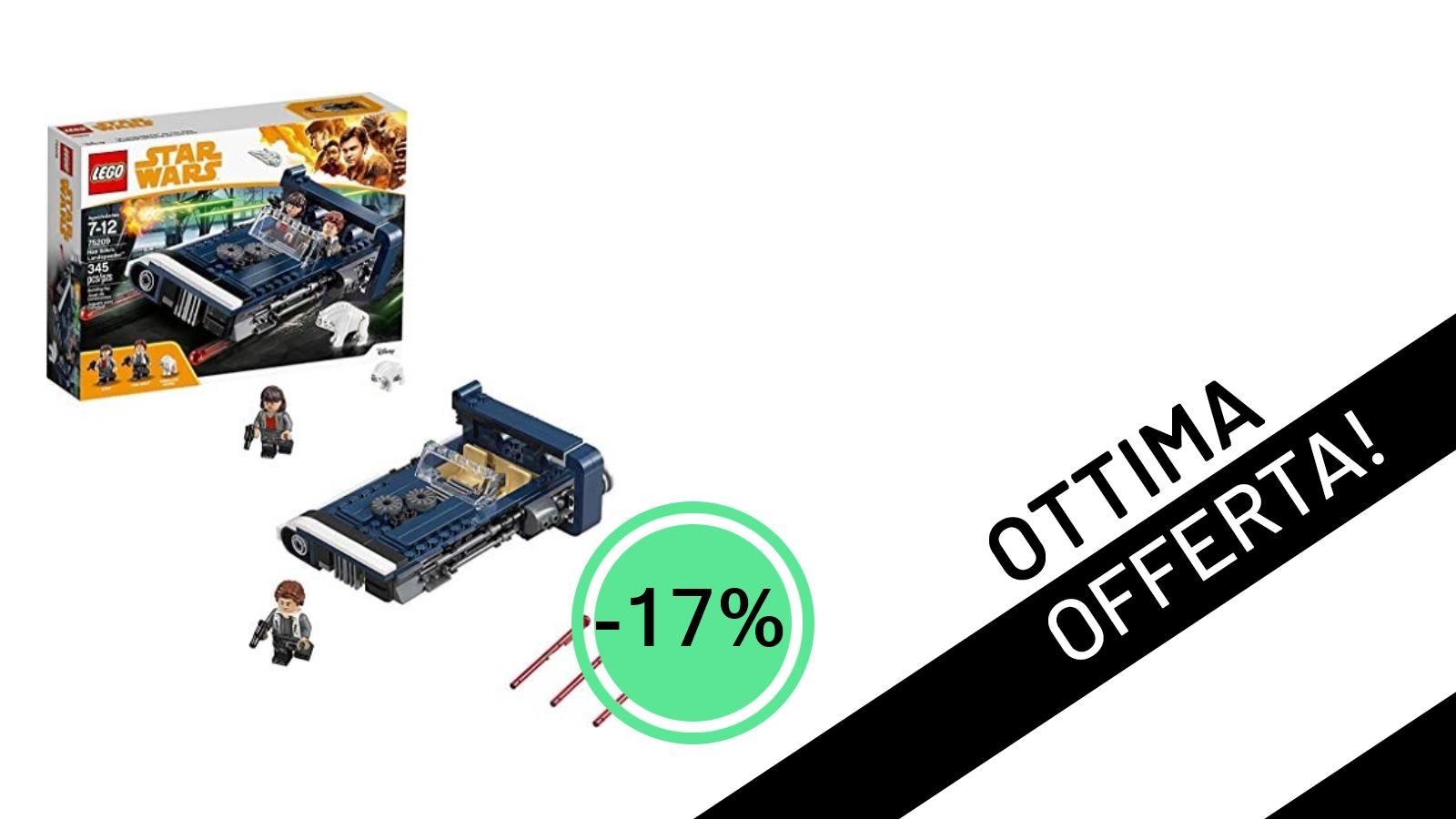 Offerta Imperdibile: Il Landspeeder di Han Solo LEGO Star Wars Scontato del 17%!