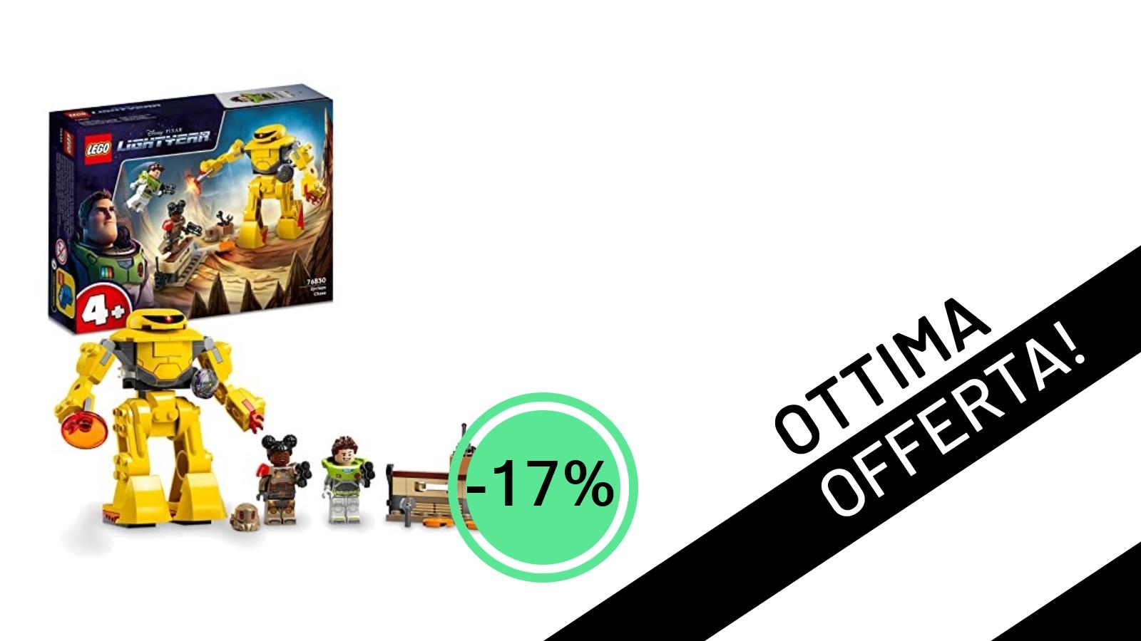 LEGO Lightyear: L'Inseguimento di Zyclops in Offerta Imperdibile su Amazon!