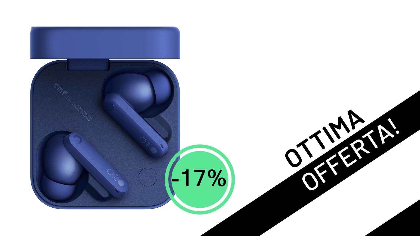 Le CMF by Nothing Buds Pro 2 con Audio HiFi e ANC ibrido: un gadget imperdibile al minimo storico!