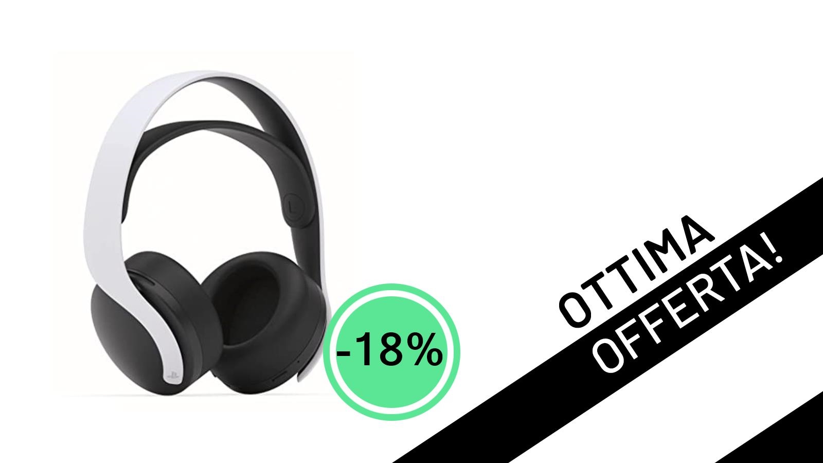 Cogli l'Attimo! Le Cuffie Gaming Sony Pulse 3D per PS5 Scontate del 18%