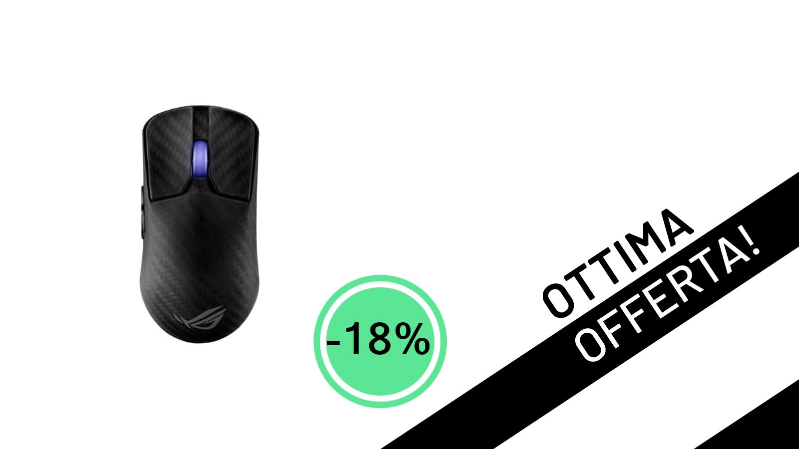 ROG Harpe Ace Extreme: Il Mouse Gaming da 47g con 42.000 DPI al Minimo Storico (-18%)!