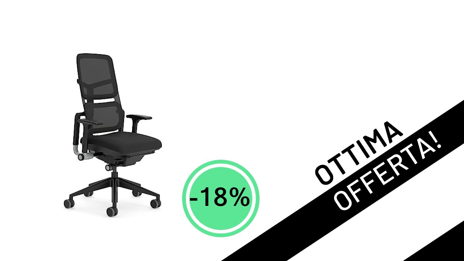 AFFRETTATI! La Steelcase Please Air, Sedia Gaming Ergonomica Definitiva, Scontata del 18% a soli 982,99€