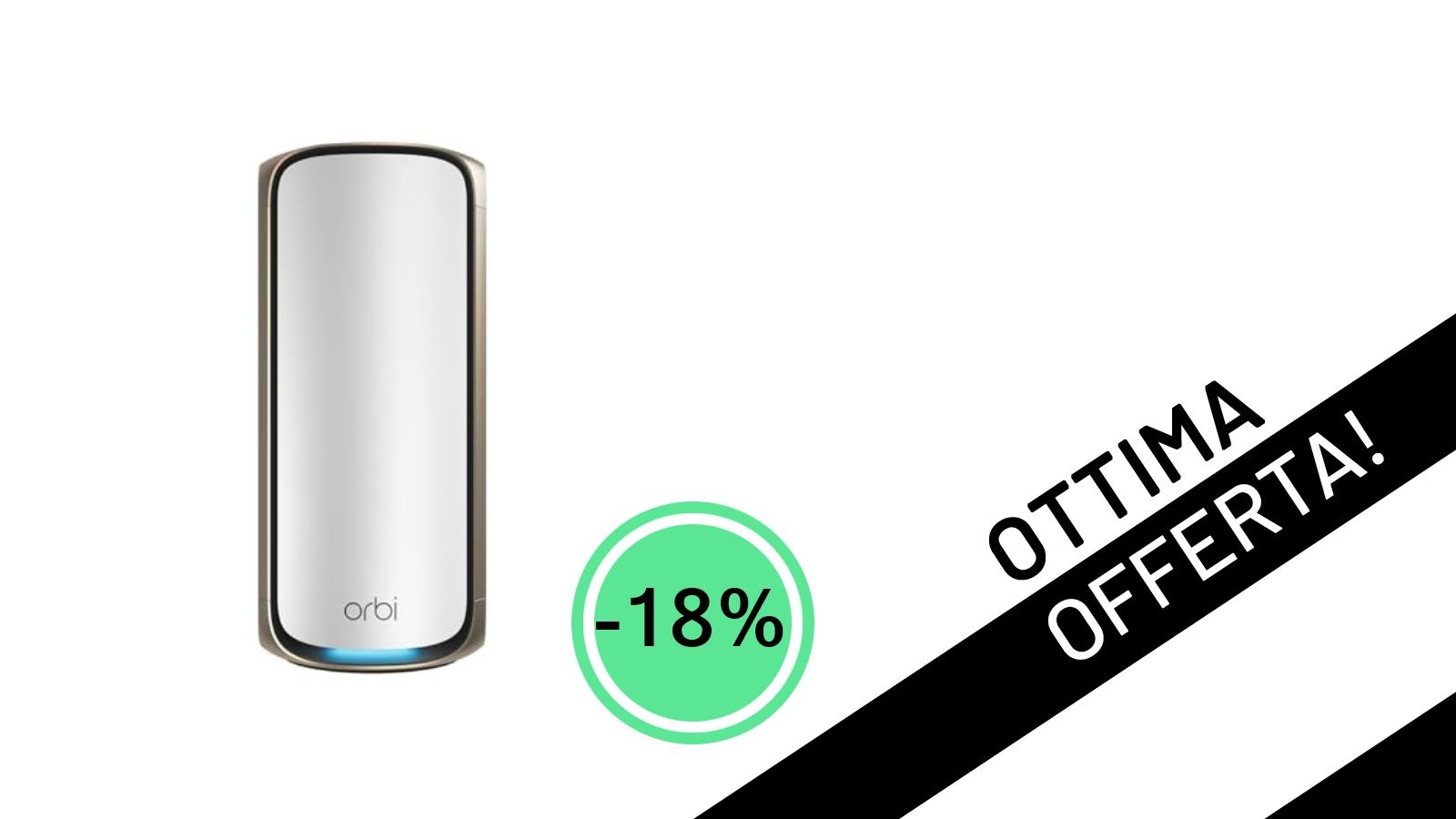 Addio Zone Morte: NETGEAR Orbi WiFi 7, il Satellite BE27000 in Offerta Imperdibile!