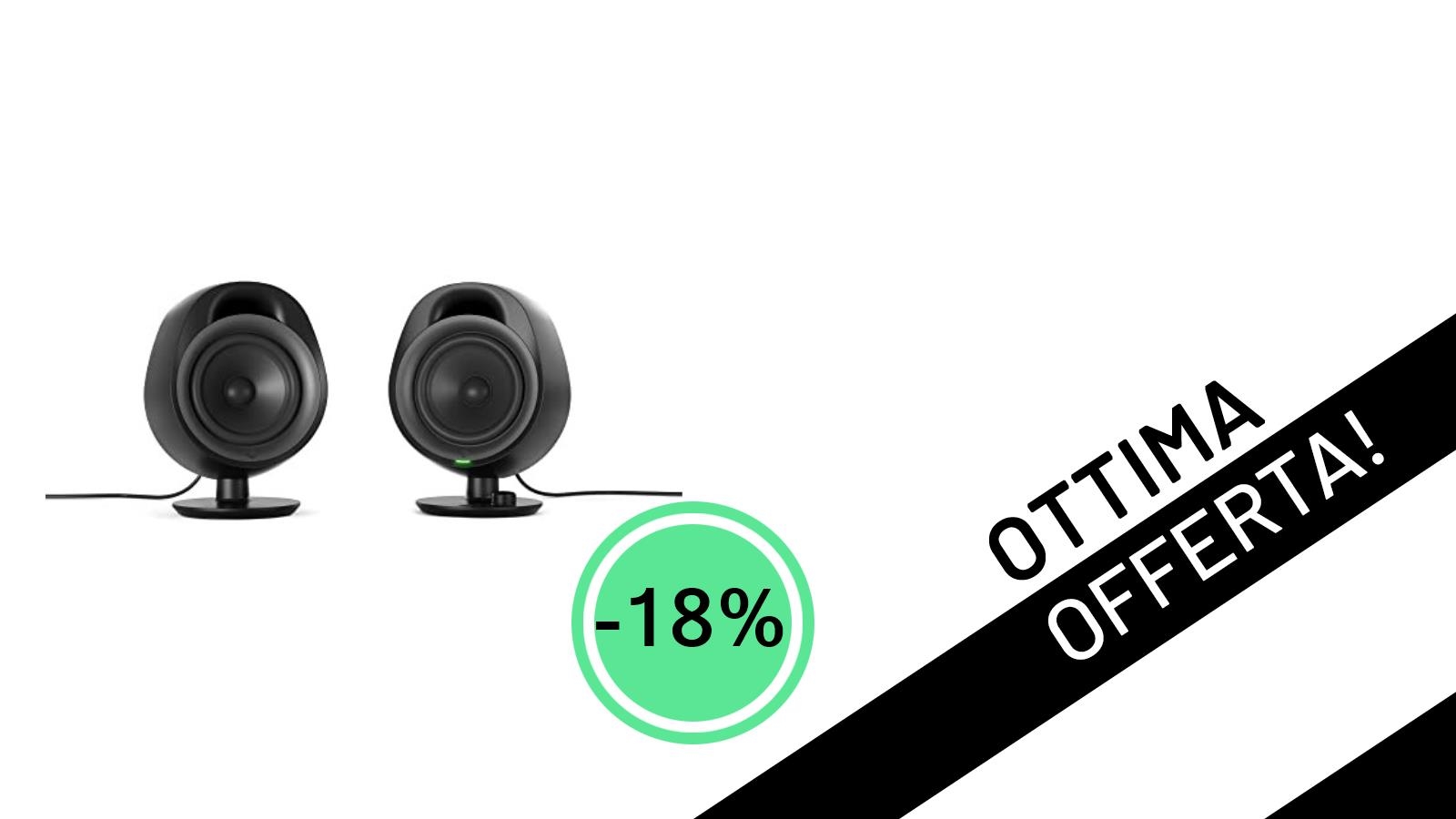 SteelSeries Arena 3: l'audio da gaming definitivo in offerta imperdibile con il 18% di sconto!