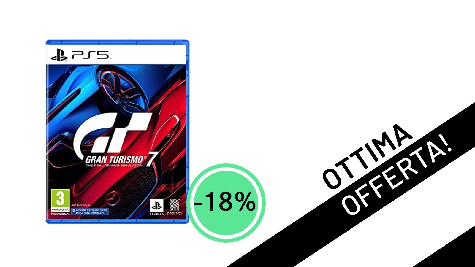 Gran Turismo 7 per PS5: L'emozione della pista ti aspetta a un prezzo incredibile!