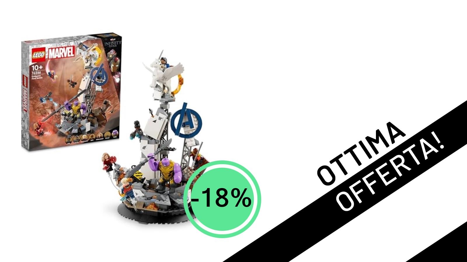 Offerta imperdibile: LEGO Super Heroes - Endgame Final Battle (76266) al -18%!