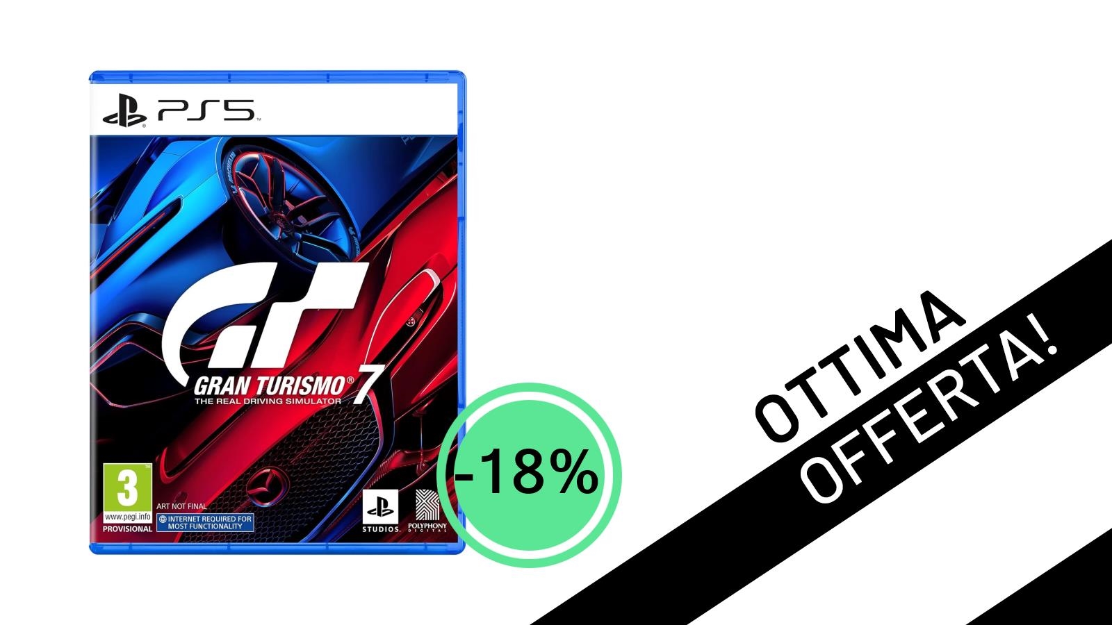 Gran Turismo 7 per PS5: L'emozione della pista ti aspetta a un prezzo incredibile!