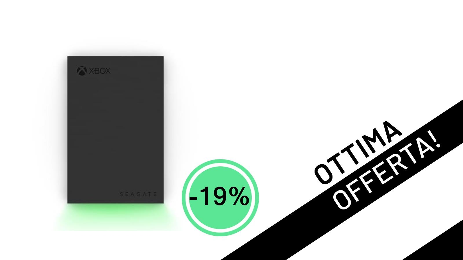 Espandi la tua libreria Xbox! Il Seagate Game Drive 2TB in offerta al -19% è imperdibile