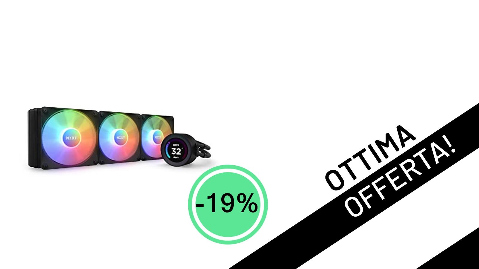 Svolta il Tuo PC: NZXT Kraken Elite RGB 360 in Offerta Esclusiva al -19%!