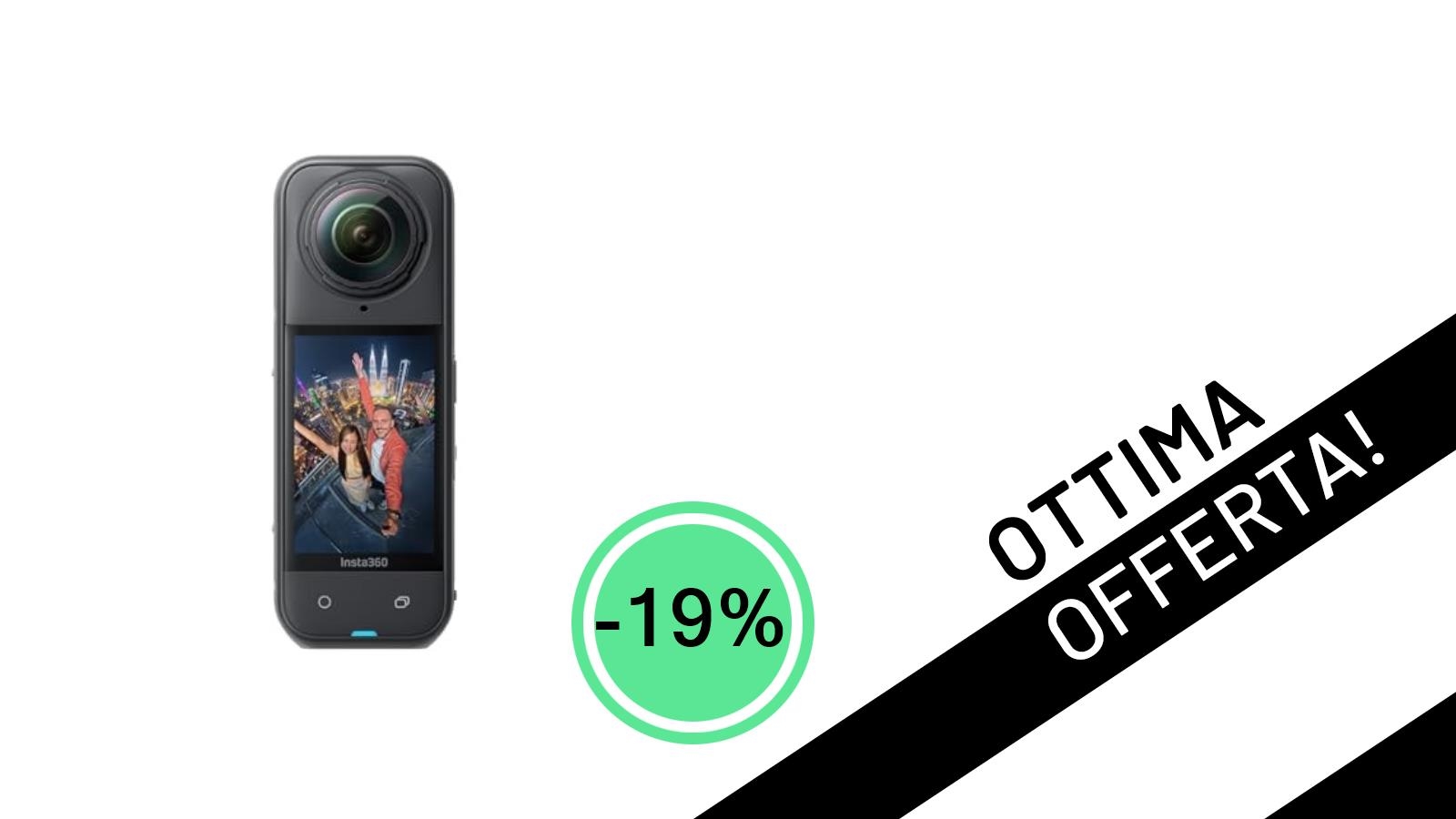 Insta360 X5: La Rivoluzionaria Camera 360º 8K in Offerta Imperdibile a 479€!