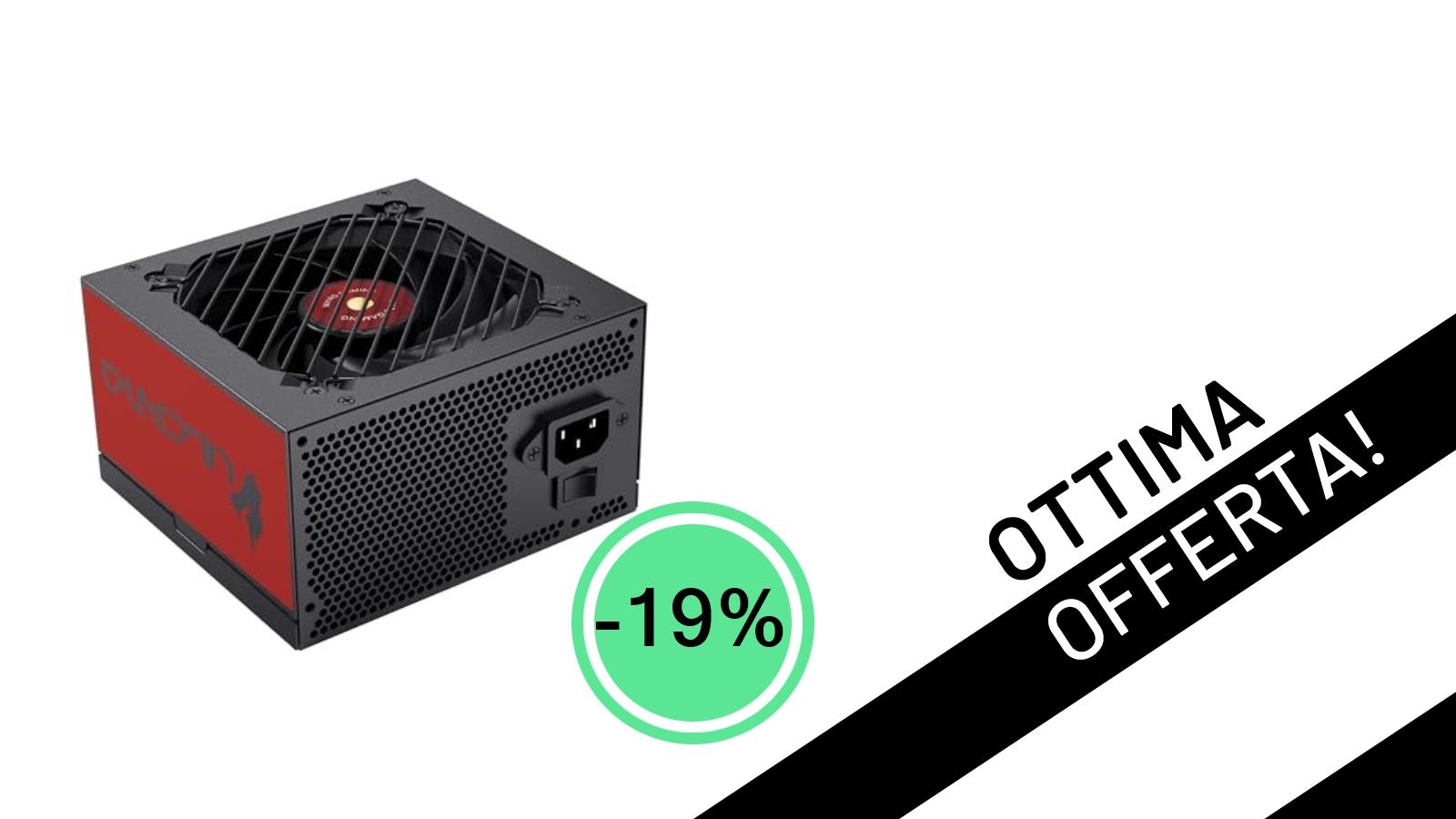 Mars Gaming MPVU750SI: L'Alimentatore da 750W con 10 Anni di Garanzia Scontato del -19% a Soli 53,88€!
