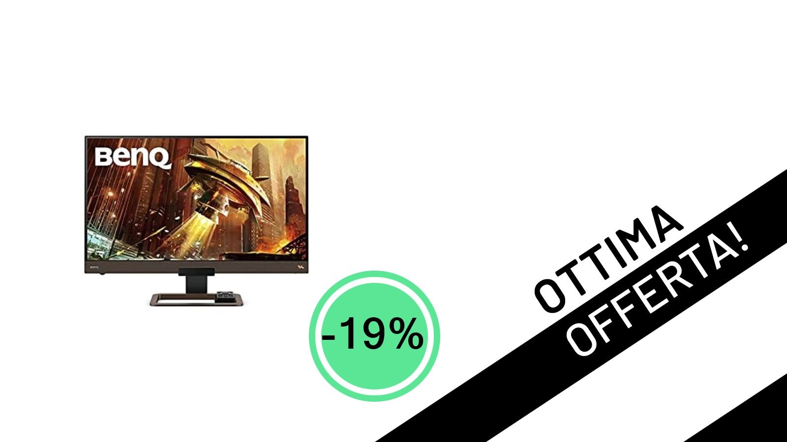 Offerta Imperdibile: Il Monitor Gaming BenQ EX2780Q, 2K 144Hz, Scontato del 19% a Soli 323,19€!
