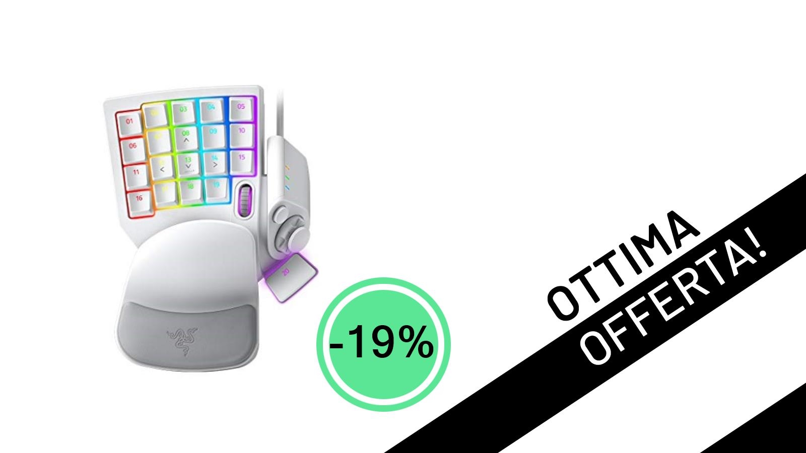 Razer Tartarus Pro: Il Gamepad Ottico Analogico che Rivoluziona il Tuo Gaming, Ora Scontato del 19%!