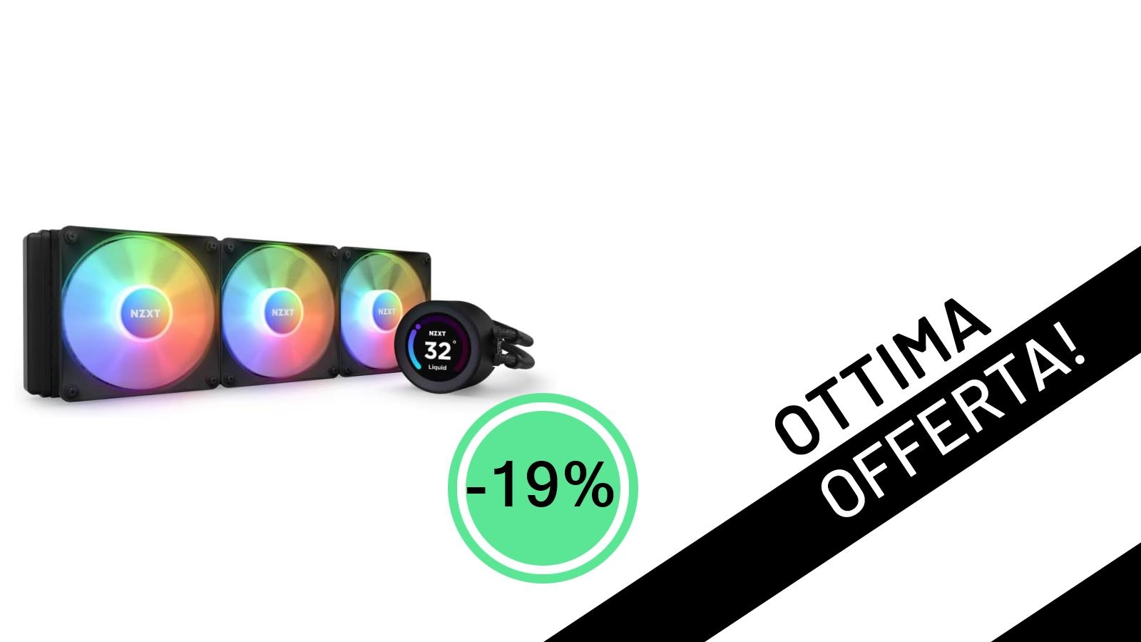 Svolta il Tuo PC: NZXT Kraken Elite RGB 360 in Offerta Esclusiva al -19%!