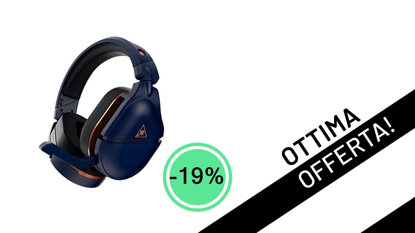 Turtle Beach Stealth 700 Gen2 Max Cobalto: Le Cuffie Gaming Definitive con Oltre 40 Ore di Batteria Scontate del -19%!
