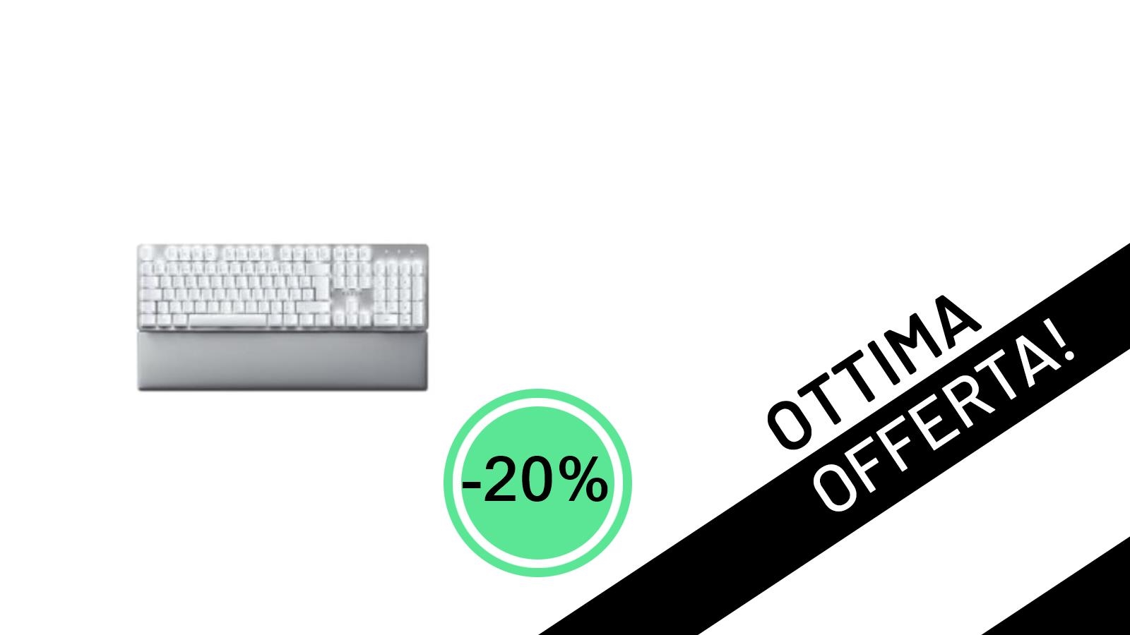 Affare Imperdibile: La Tastiera Gaming Razer Pro Type Ultra (Layout FR) Scontata del 20% a Soli 156,67€!