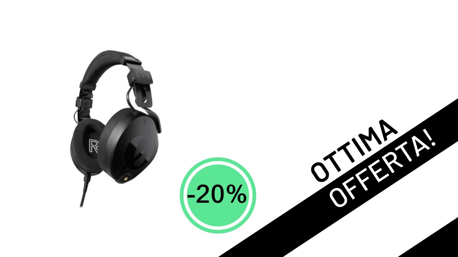 Offerta Imperdibile: Le Cuffie RØDE NTH-100 Scontate del 20% a Soli 99,75€!