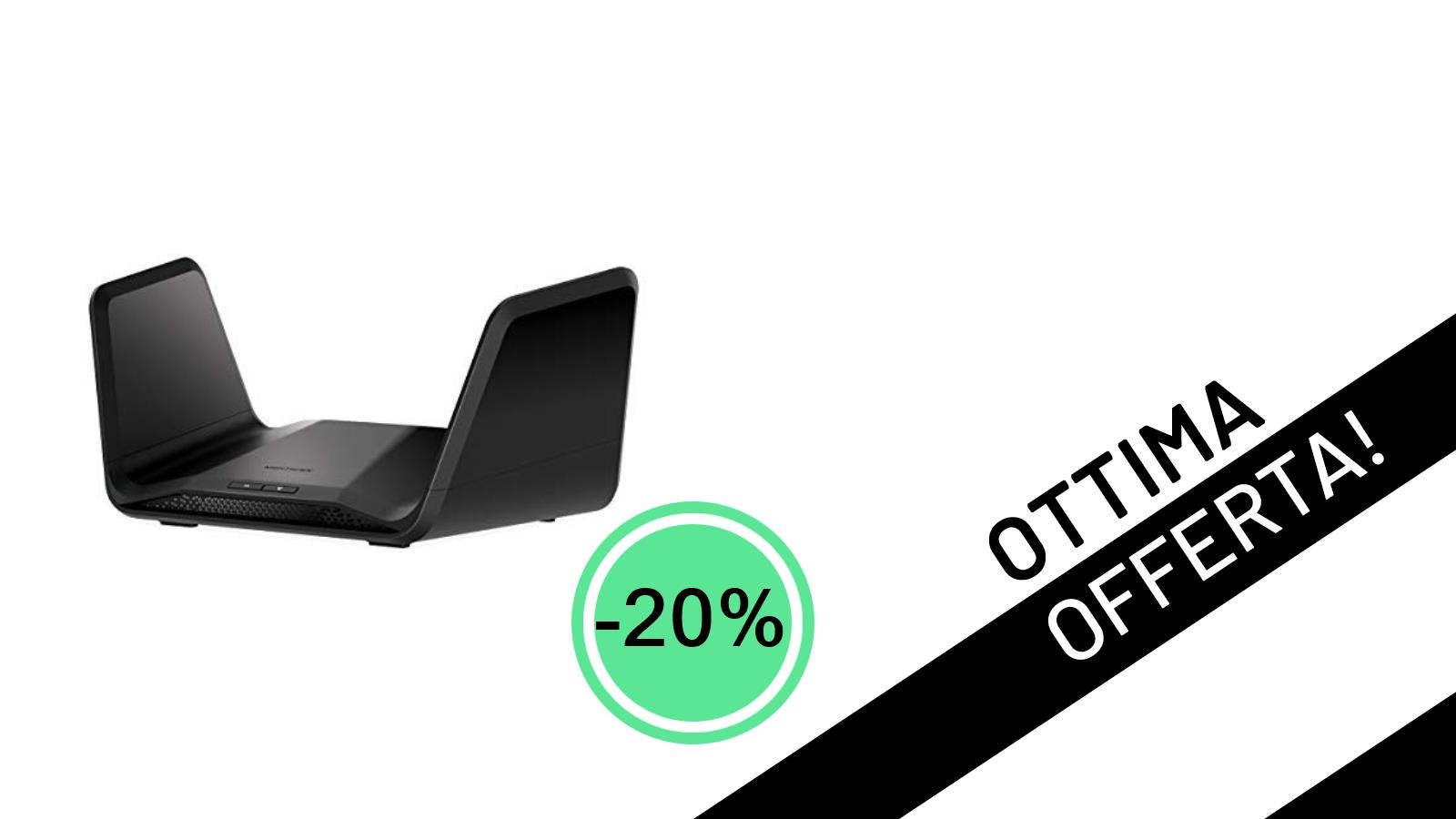 Affare Imperdibile: NETGEAR Nighthawk WiFi 6 (RAX70) Scontato del -20% – Velocità e Copertura al Top!