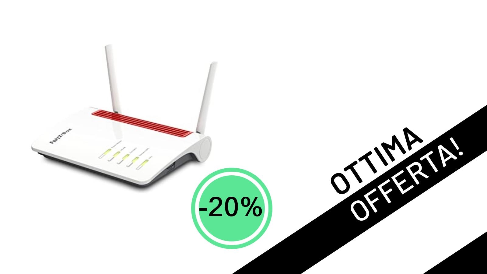 Non perdere l'occasione: Il Router AVM FRITZ!Box 6850 LTE in super sconto del 20%!