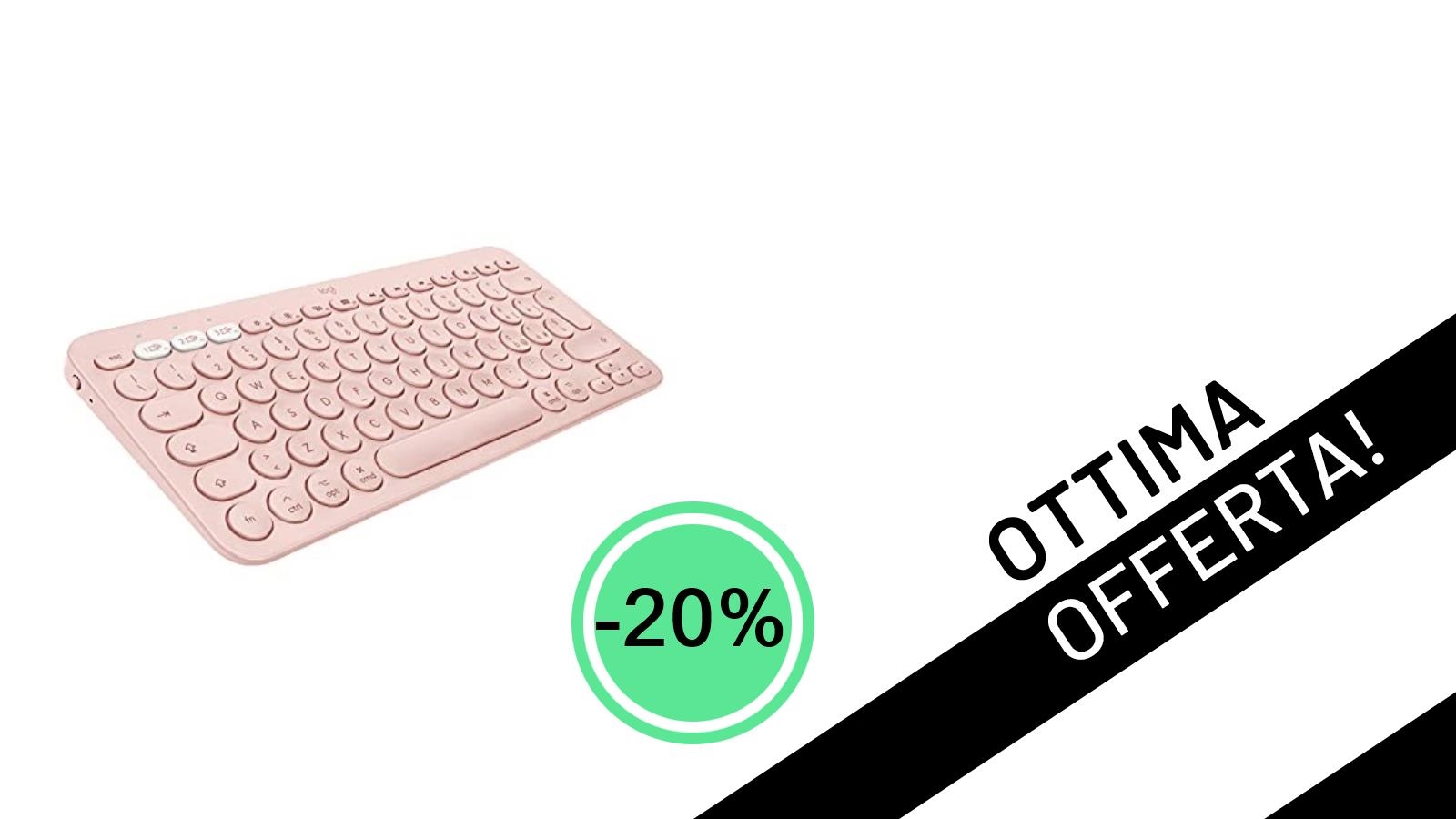 Affare Imperdibile: Logitech Tastiera Bluetooth K380 per Mac Scontata del 20% a soli 31,99€!
