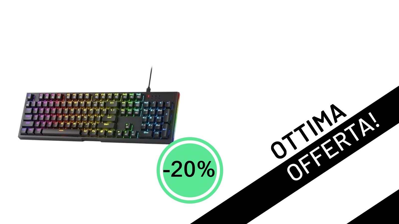 Redragon K670: La Tastiera Gaming Meccanica Hot-Swap Scontata del 20% a Soli 45,59€!