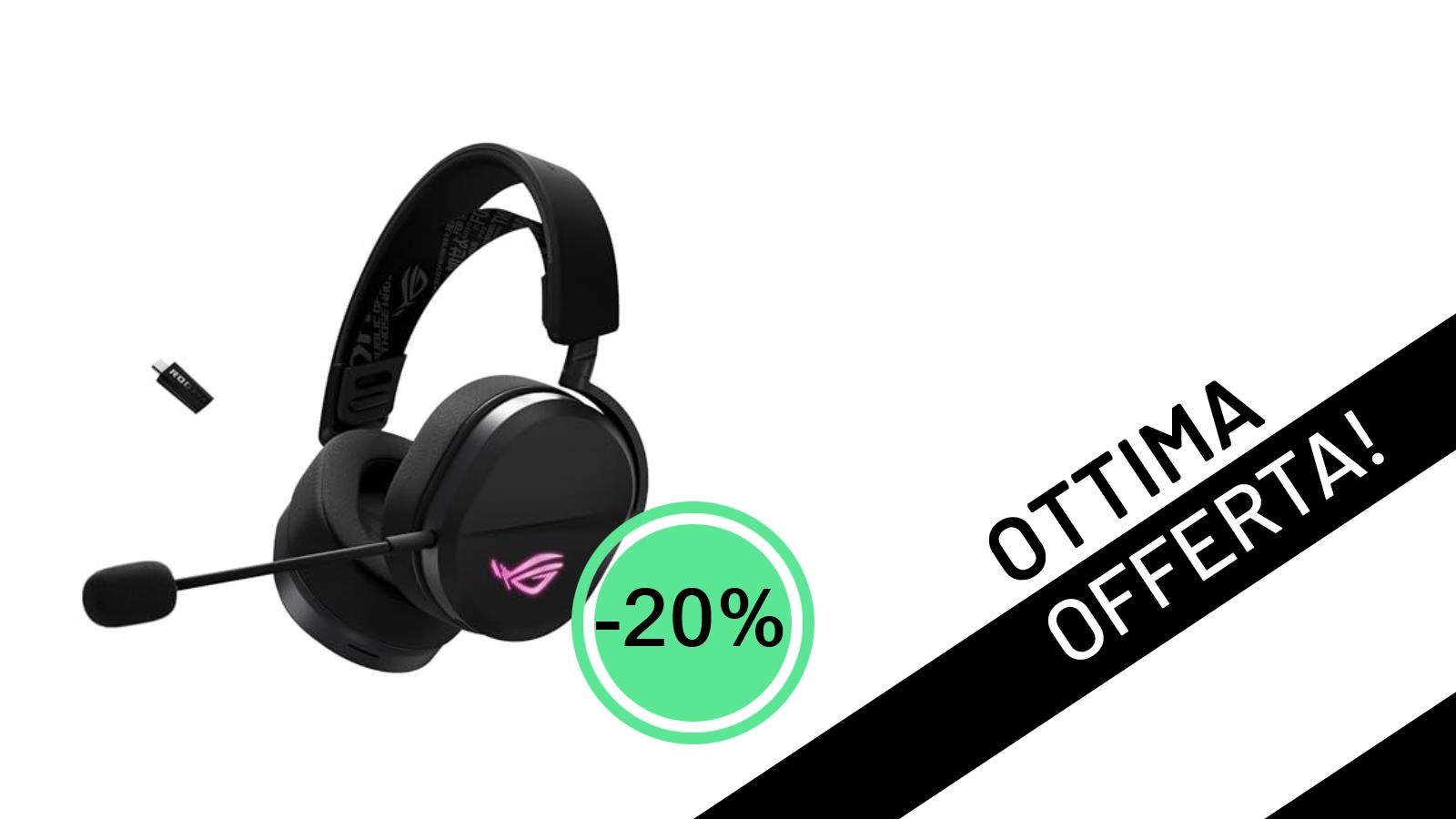 Le Cuffie Gaming ASUS ROG Pelta sono in Offerta Imperdibile a un Prezzo Mai Visto!