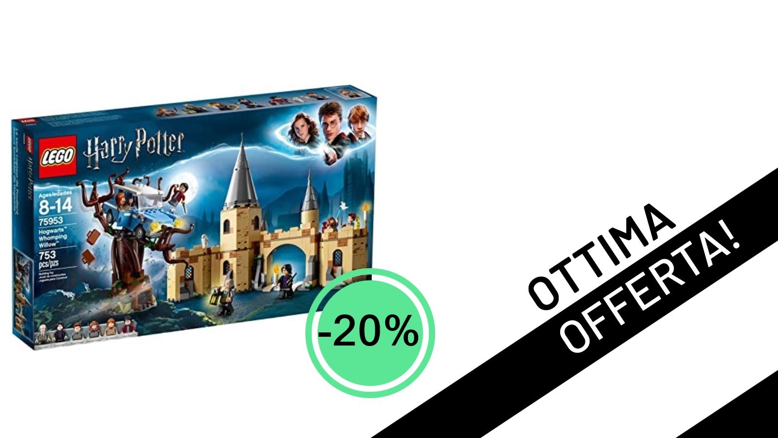 LEGO Harry Potter: Il Platano Picchiatore al -20%! La Magia è Tua a soli 89,36€!