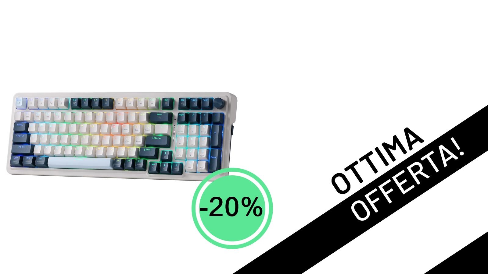 Offerta Lampo: Redragon K686 PRO, la Tastiera Meccanica Gaming Definitiva, Scontata del 20%!