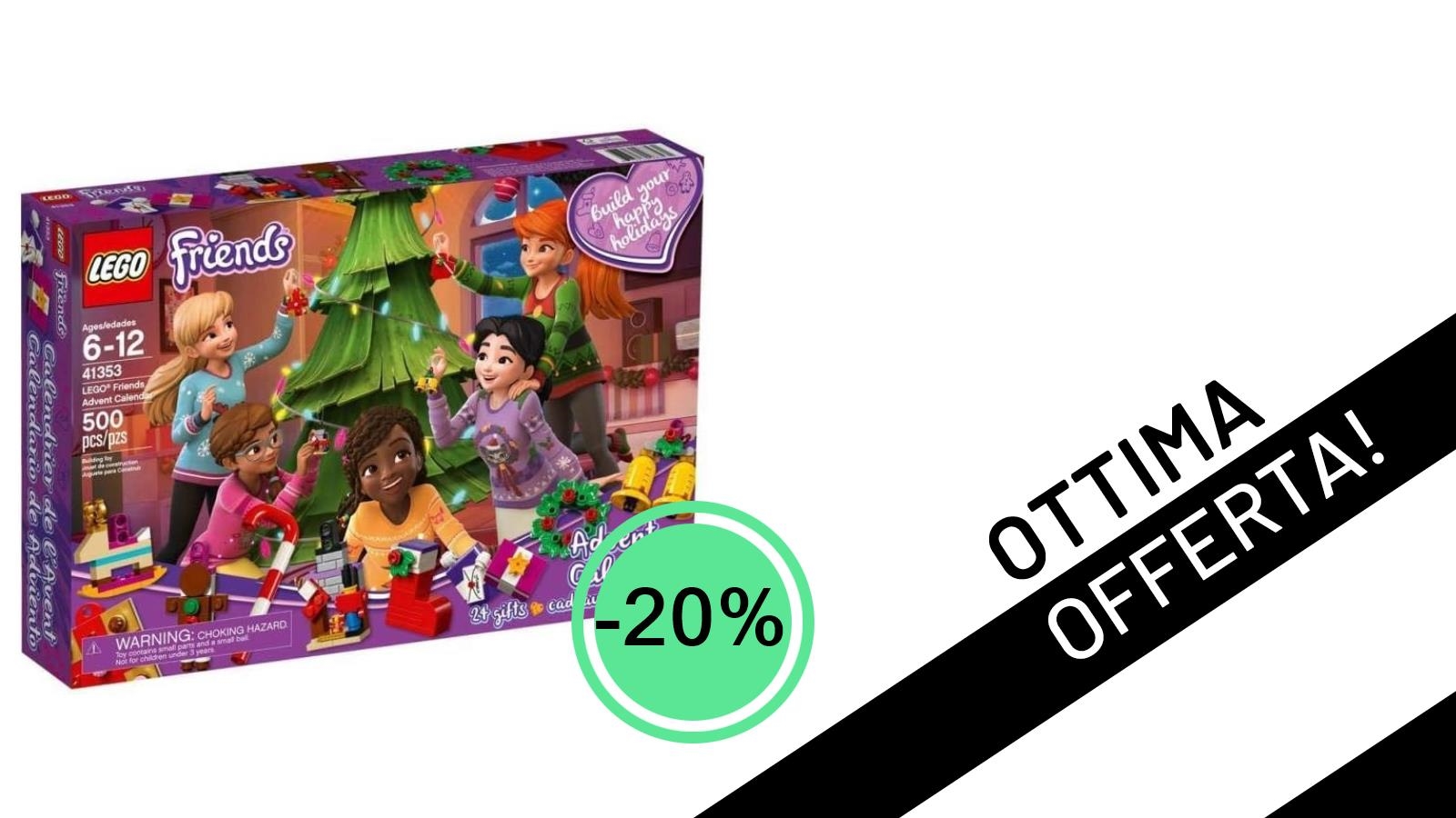 Non Perdere l'Offerta: LEGO Friends Calendario dell'Avvento 41353 a Soli 32,01€!