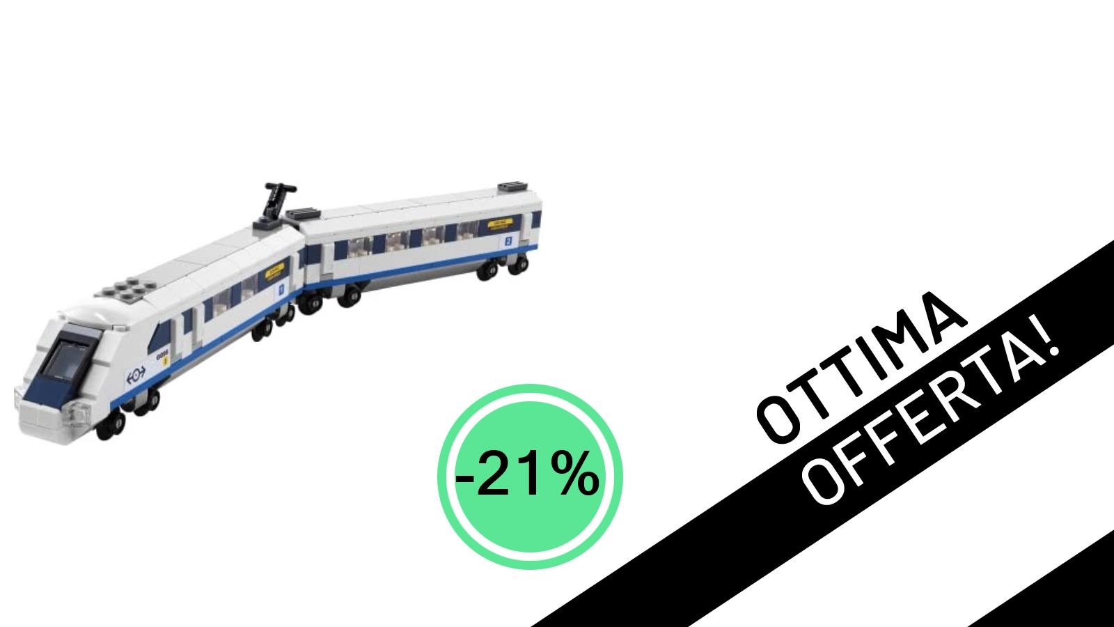 LEGO Creator 40518: Il Treno ad Alta Velocità Sfreccia in Offerta a 28,00€!