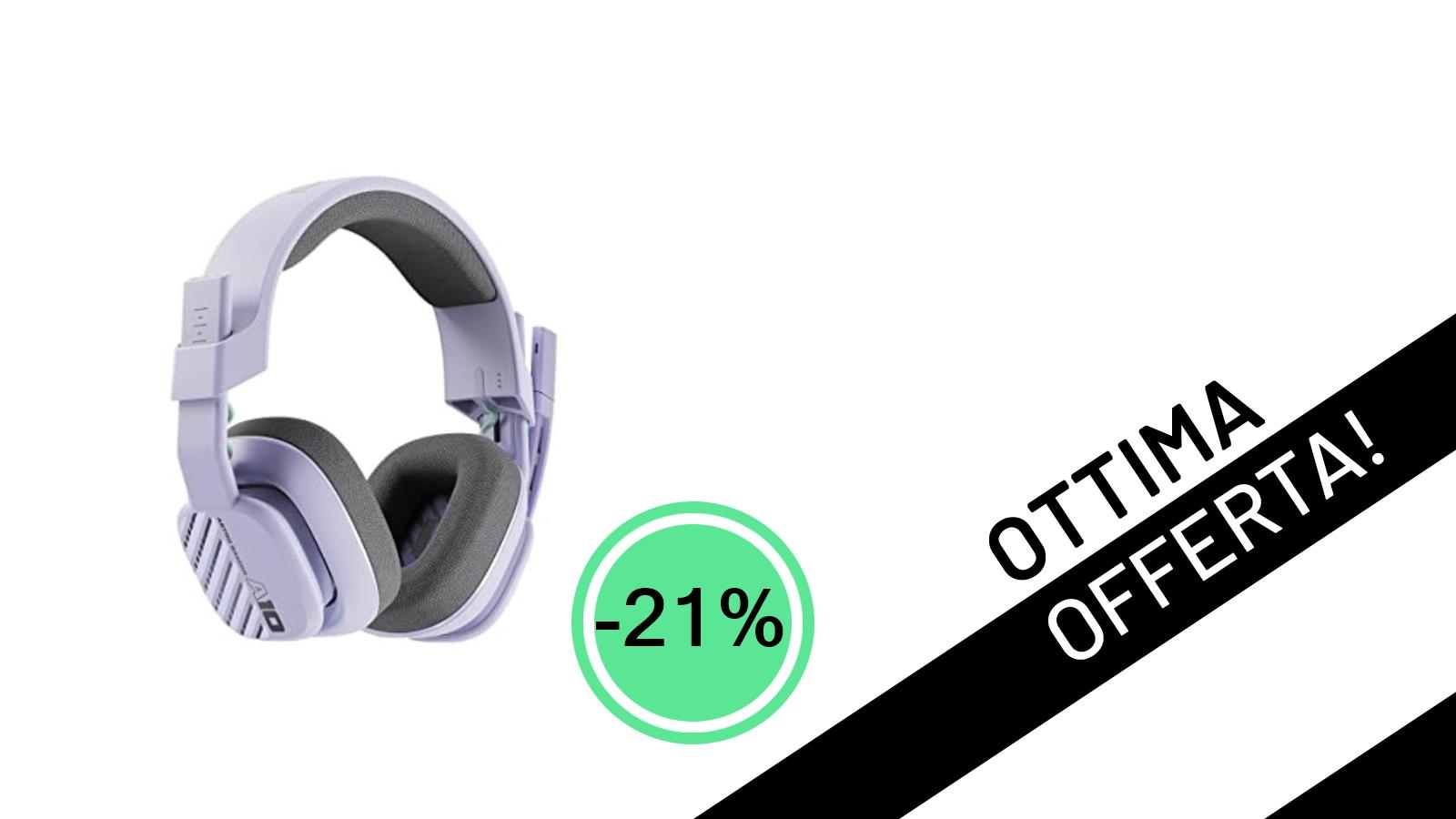 ASTRO A10 Gen 2 Lilla: Le Cuffie Gaming Cablate Perfette, Ora Scontate del -21%!