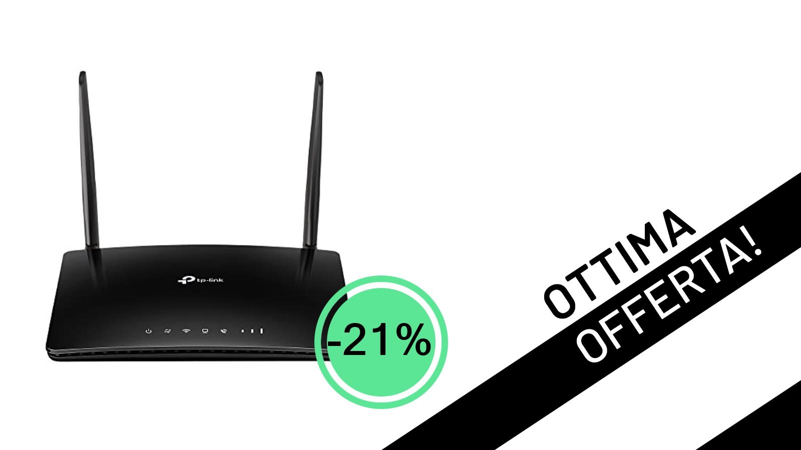 TP-Link LTE-Router N300: L'Offerta 4G Irresistibile a Soli 94,90€!