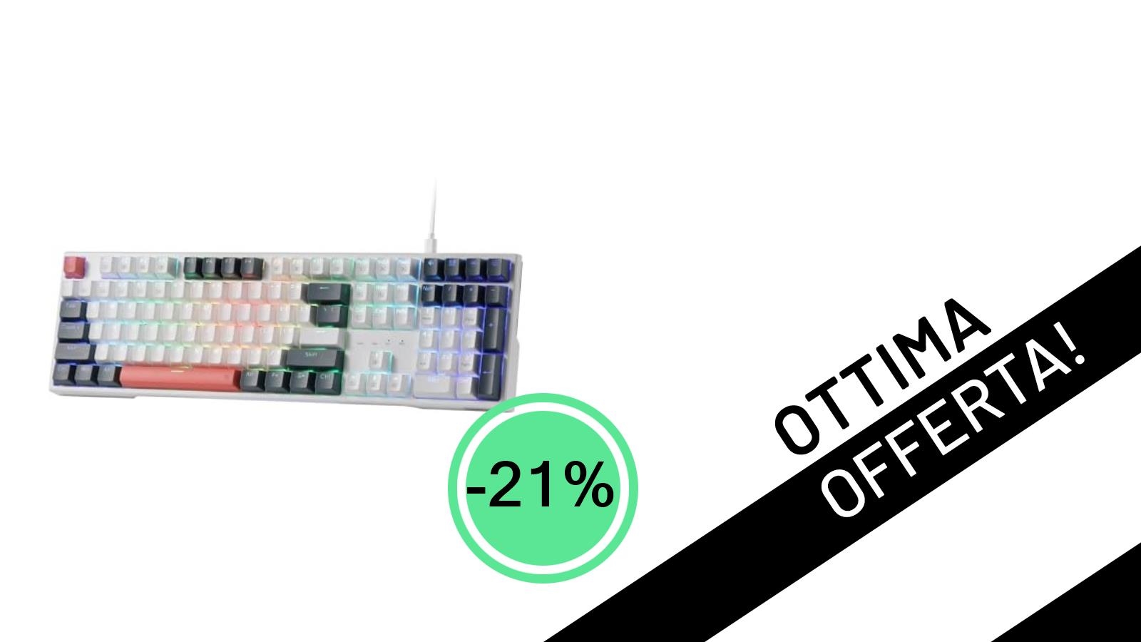 Offerta Imperdibile: La Tastiera Gaming Meccanica Redragon K668 Scontata del 21%!