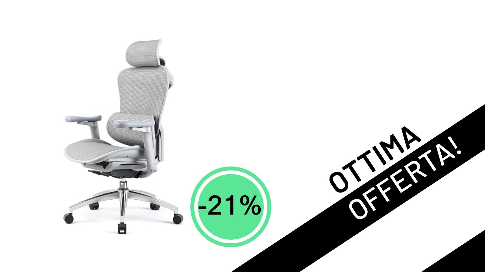 Sedia Gaming SIHOO Doro C300: Ergonomia e Sconto da Non Perdere!