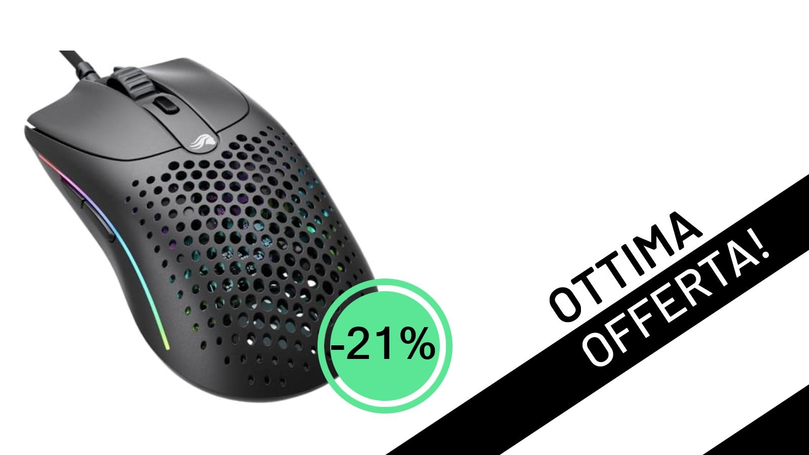Glorious Gaming Model O 2: Il mouse da gaming ultraleggero in offerta imperdibile a soli 54,99€!