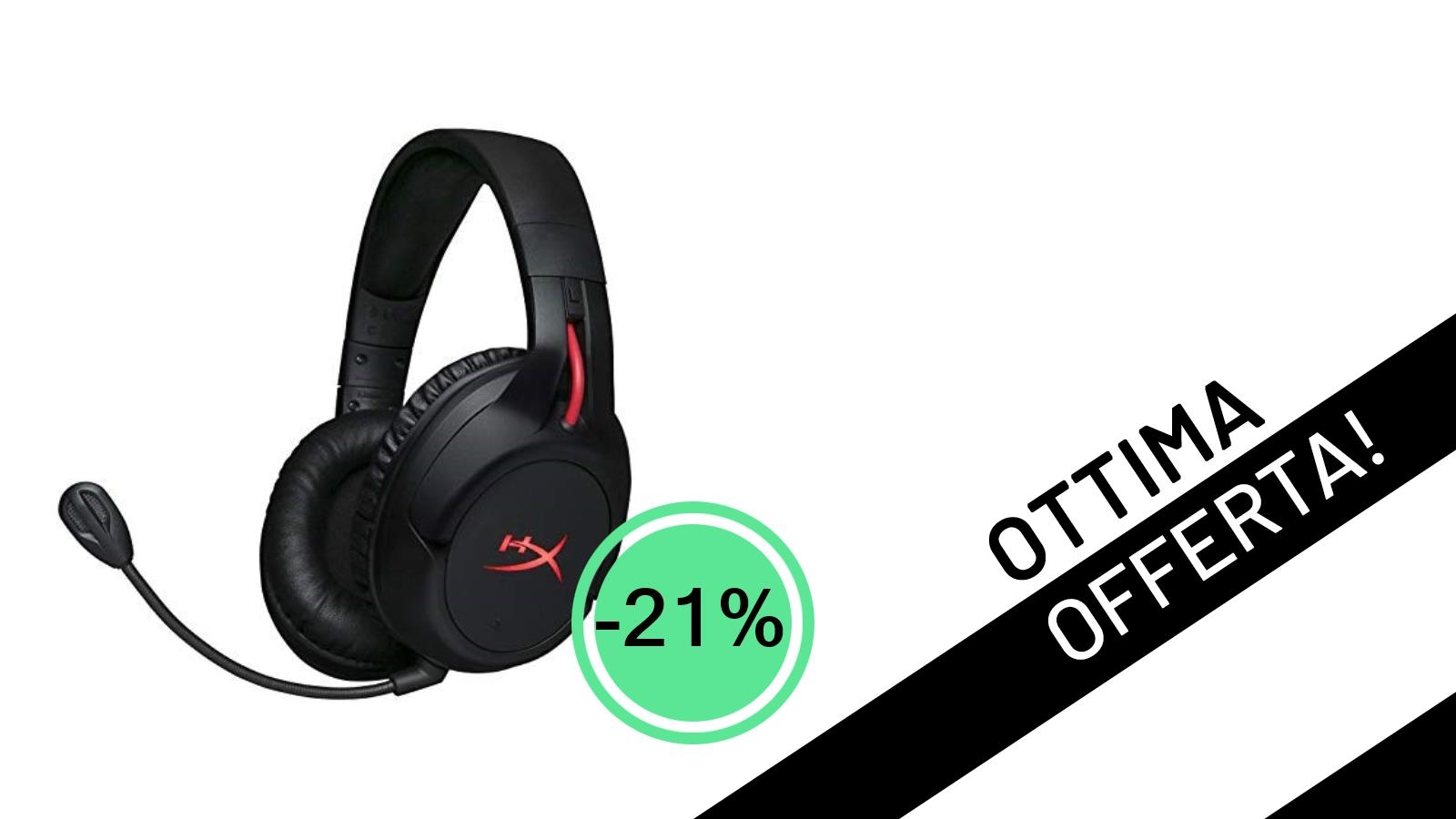 Imbattibile Offerta: Le HyperX Cloud Flight Scontate del 21% a Soli 111,14€!