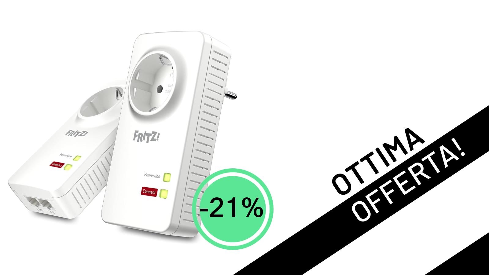Connessione Perfetta in Ogni Stanza: Il FRITZ!Powerline 1220 Set in Offerta Imperdibile!