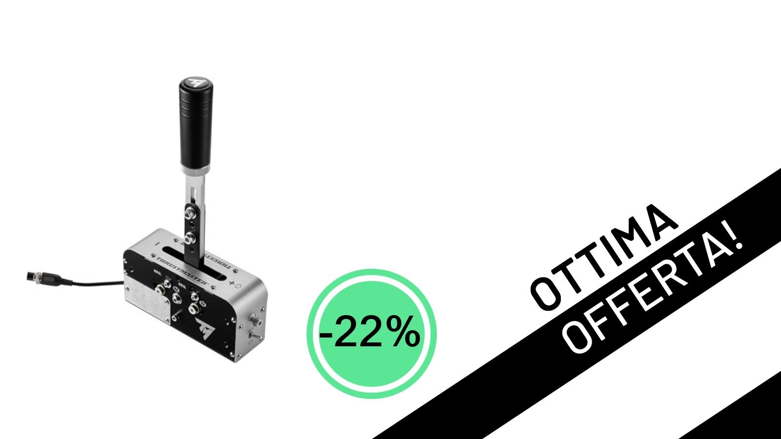 L'immersione nel Sim Racing Raggiunge Nuovi Livelli: Thrustmaster TSS Handbrake Scontato del -22%!