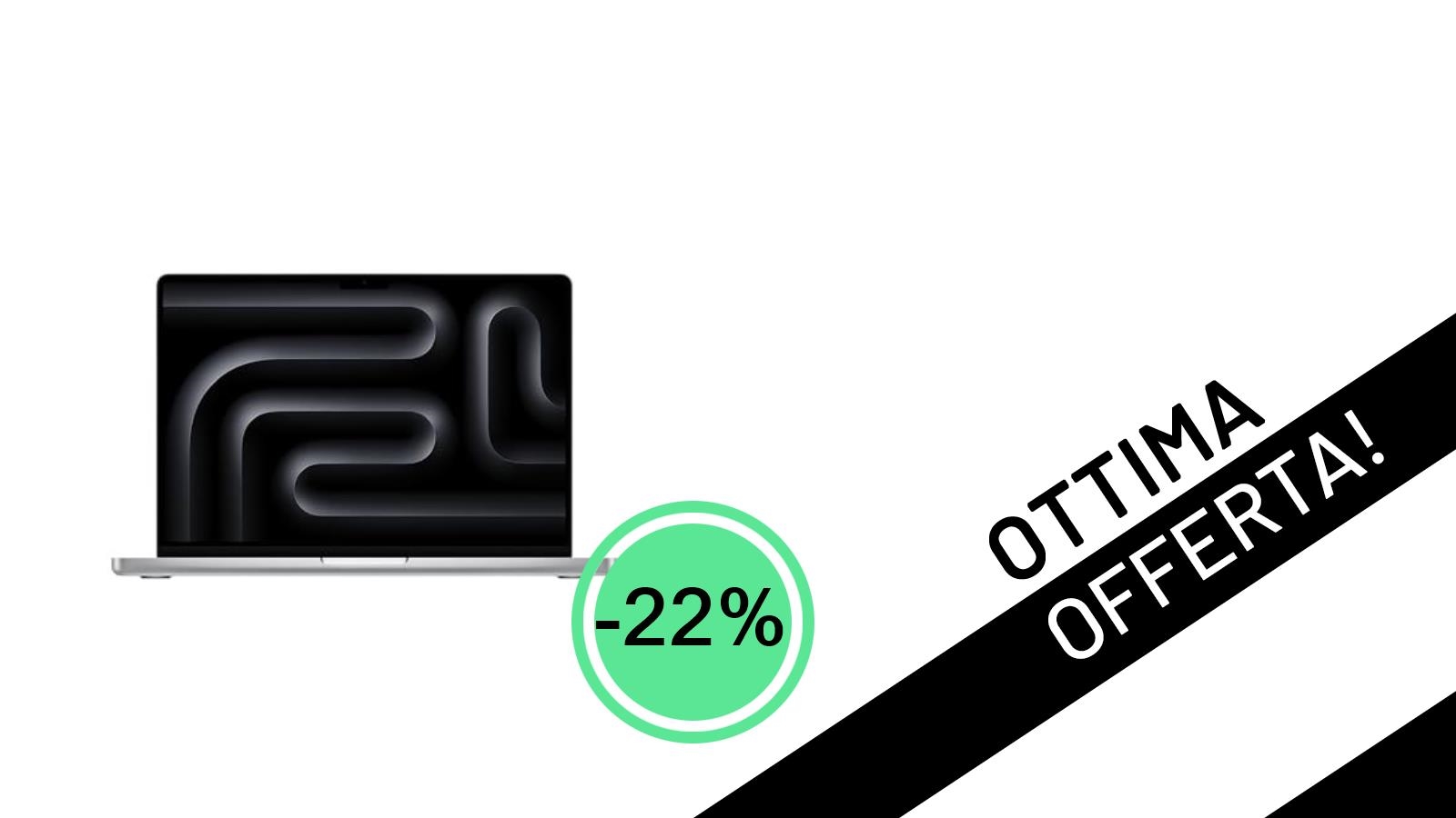 Esclusivo: MacBook Pro M3 2023 in super offerta con il -22%! Un'occasione imperdibile per la potenza Apple