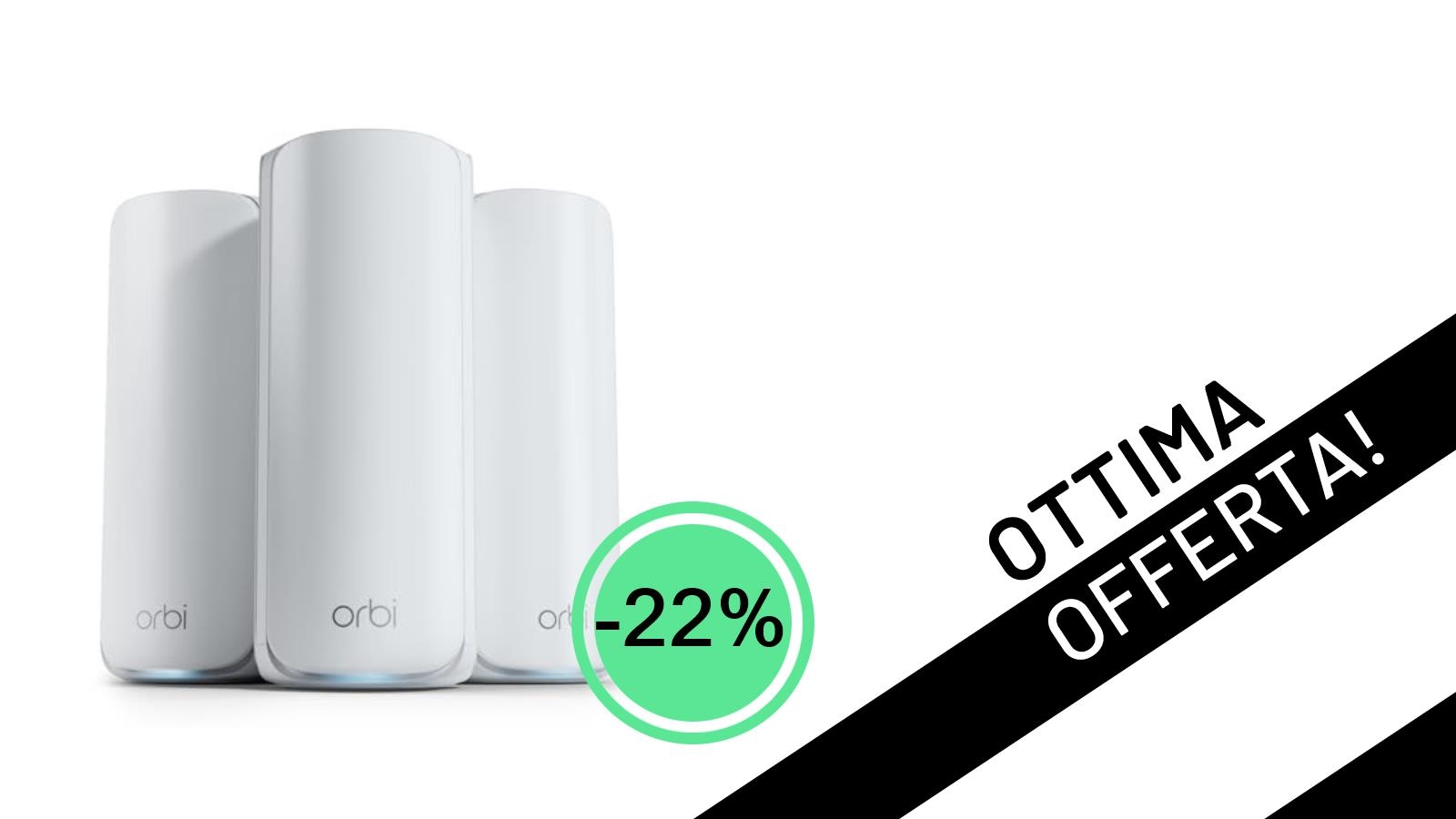 Addio Zone Morte: NETGEAR Orbi WiFi 7 Rivoluziona la Tua Casa con un'Offerta Imperdibile!