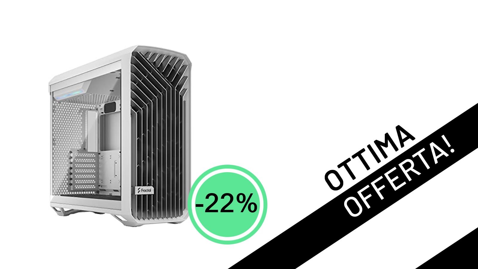 Fractal Design Torrent Blanco: L'Eccellenza del Airflow in Offerta Scontata del 22%!